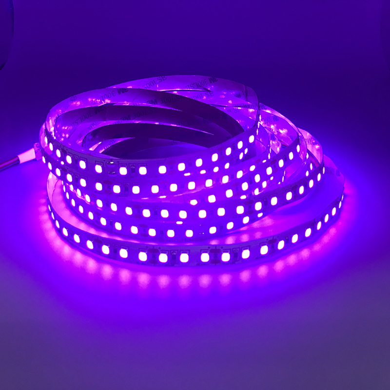 395nm 365nm UV Lights 2835 LED Blacklights Strip 12V